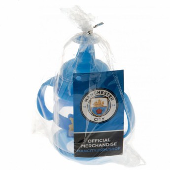 Manchester City детска бутилка Sipping Beaker