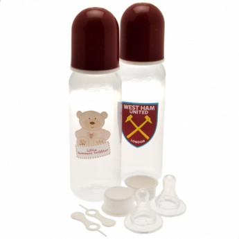West Ham United детска бутилка 2pk Feeding Bottles