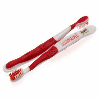 Arsenal FC две детски четки за зъби Twin Pack Toothbrush Junior