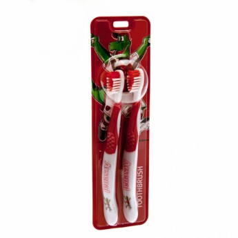 Arsenal FC две детски четки за зъби Twin Pack Toothbrush Junior
