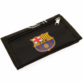 FC Barcelona портмоне от найлон black Nylon Wallet