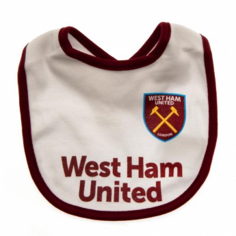 West Ham United детски лигавник 2 Pack Bibs