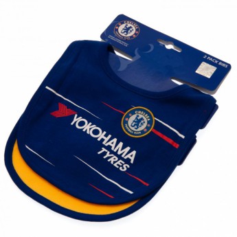 Chelsea FC детски лигавник 2 Pack Bibs NR