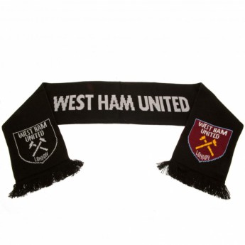West Ham United зимен шал Scarf black RT