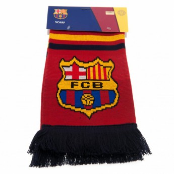 FC Barcelona зимен шал stripe red