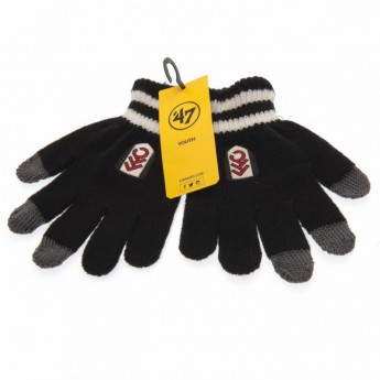Fulham FC детски ръкавици Knitted Gloves Junior