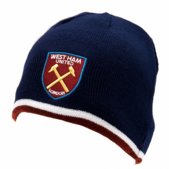 West Ham United зимна шапка Reversible Knitted