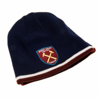 West Ham United зимна шапка Reversible Knitted