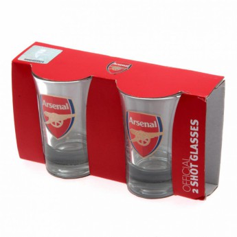 Arsenal FC чашка за алкохол 2pk Shot Glass Set