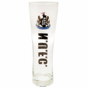 Newcastle United стъклена чаша Tall Beer Glass
