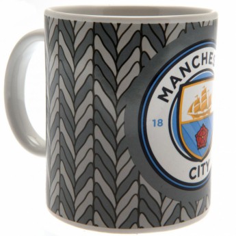 Manchester City комплект чаши и плюшено мече Mug and Bear Set