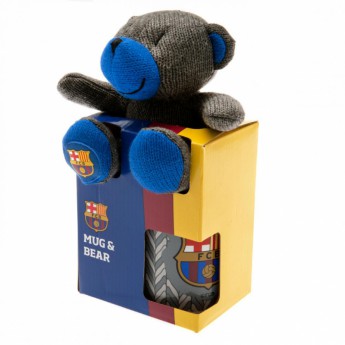 FC Barcelona комплект чаши и плюшено мече Mug and Bear Set