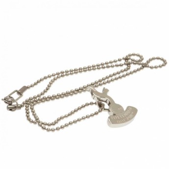Tottenham Hotspur колие с висулка Stainless Steel Pendant & Chain