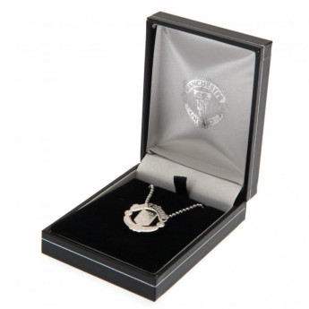 Manchester United колие с висулка Stainless Steel Pendant & Chain