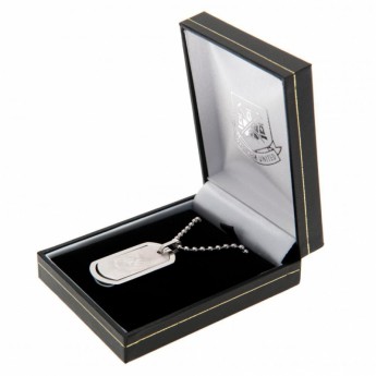 West Ham United колие с висулка куче Framed Dog Tag & Chain CT