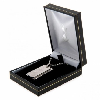 Tottenham Hotspur колие с висулка куче Double Dog Tag & Chain