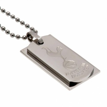 Tottenham Hotspur колие с висулка куче Double Dog Tag & Chain