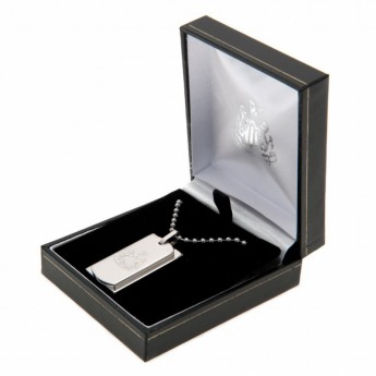 Newcastle United колие с висулка куче Double Dog Tag & Chain