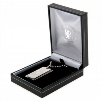 Chelsea FC колие с висулка куче Double Dog Tag & Chain