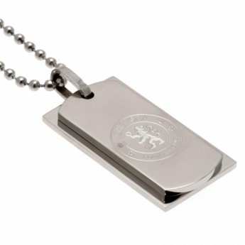 Chelsea FC колие с висулка куче Double Dog Tag & Chain