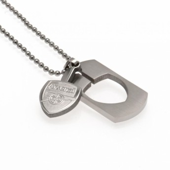 Arsenal FC колие с висулка куче Dog Tag & Chain CO CR