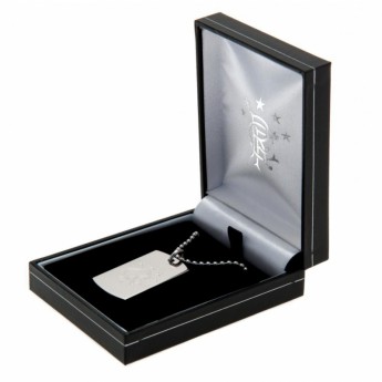 Rangers FC колие с висулка куче Engraved Dog Tag & Chain1