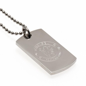 Chelsea FC колие с висулка куче Engraved Dog Tag & Chain