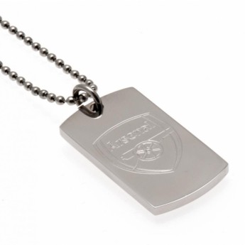 Arsenal FC колие с висулка куче Engraved Dog Tag & Chain