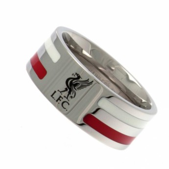 Liverpool FC пръстен Colour Stripe Ring Medium