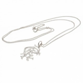 Rangers FC колие с висулка Sterling Silver Pendant & Chain