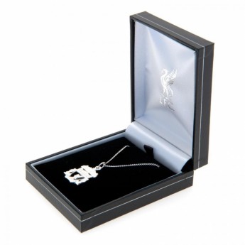 Liverpool FC колие с висулка Sterling Silver Pendant & Chain CR