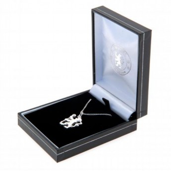 Chelsea FC колие с висулка Sterling Silver Pendant & Chain LN