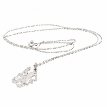 Chelsea FC колие с висулка Sterling Silver Pendant & Chain LN