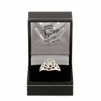 Rangers FC пръстен Sterling Silver Ring Large