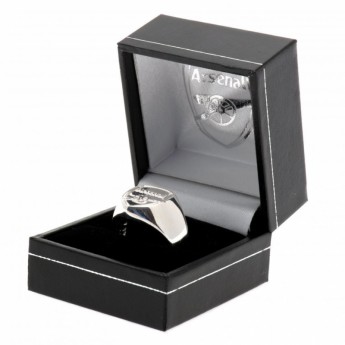 Arsenal FC пръстен Sterling Silver Ring Small