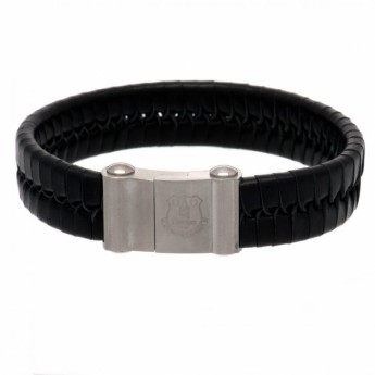 Everton FC кожена гривна Single Plait Leather Bracelet