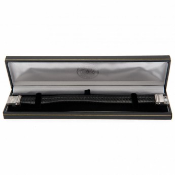 Celtic FC кожена гривна Single Plait Leather Bracelet