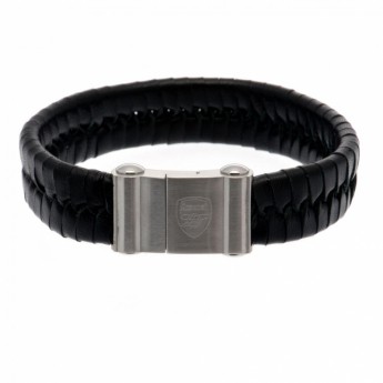 Arsenal FC кожена гривна Single Plait Leather Bracelet