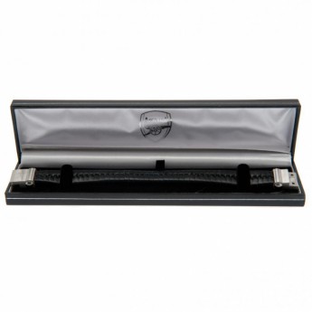 Arsenal FC кожена гривна Single Plait Leather Bracelet