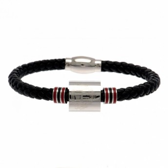 Sunderland AFC кожена гривна Colour Ring Leather Bracelet