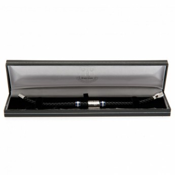 Everton FC кожена гривна Colour Ring Leather Bracelet