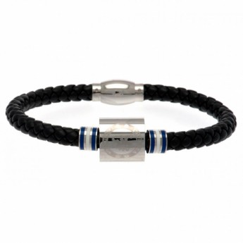 Chelsea FC кожена гривна Colour Ring Leather Bracelet