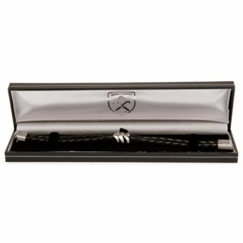 West Ham United кожена гривна Leather Bracelet