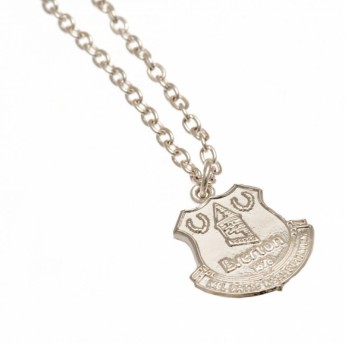 Everton FC колие с висулка Silver Plated Pendant & Chain