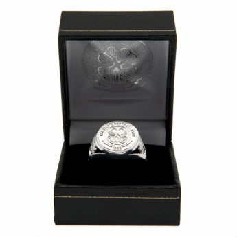 Celtic FC пръстен Silver Plated Crest  Medium
