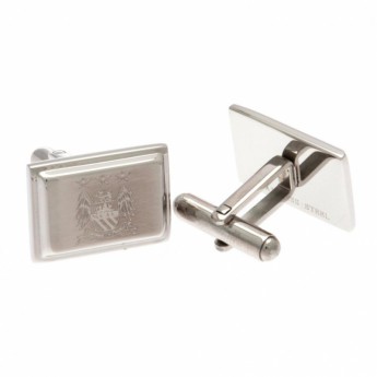 Manchester City комплект щипка за вратовръзка и копчета за ръкавели Tie Slide & Cufflink Set EC
