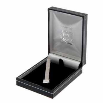 Manchester City клипс за вратовръзка Stainless Steel Tie Slide EC