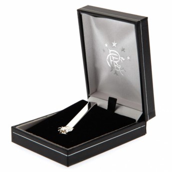 Rangers FC клипс за вратовръзка Silver Plated Tie Slide