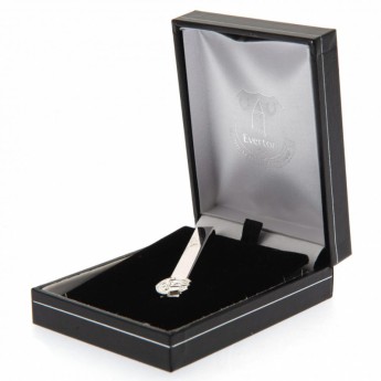 Everton FC клипс за вратовръзка Silver Plated Tie Slide