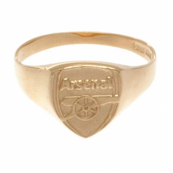 Arsenal FC пръстен 9ct Gold Crest Small
